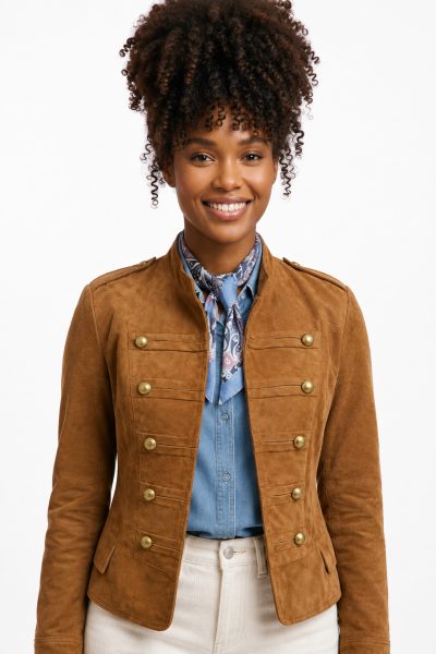 Pack de 3 Chaqueta Napoleónica Ante - 1S1M1L, Cámel